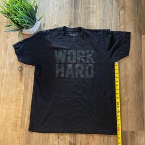 Rogue black shirt large CrossFit